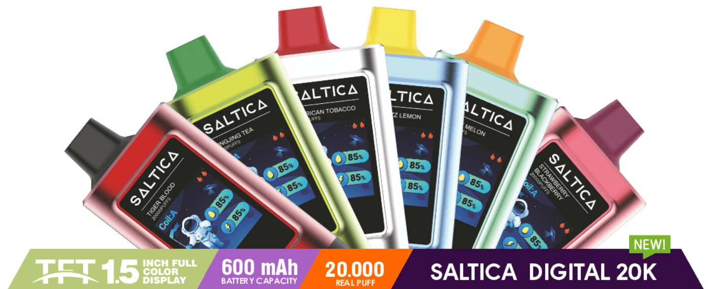 Saltica Dijital 20000 Puf Çeşitleri